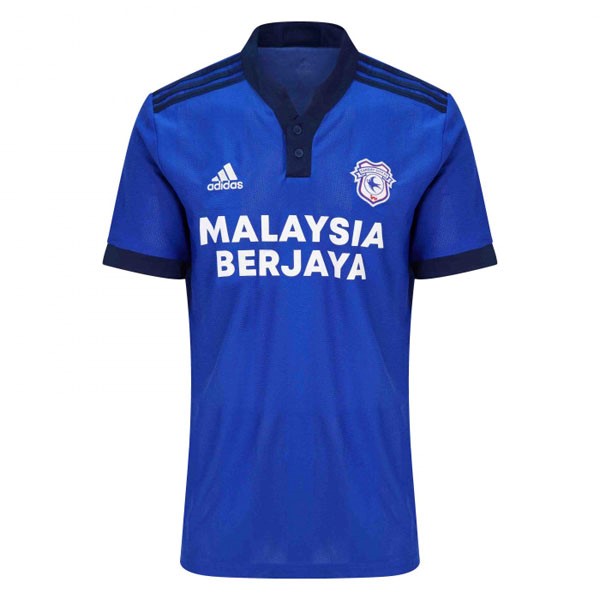 Camiseta Cardiff City 1ª 2021 2022 Azul